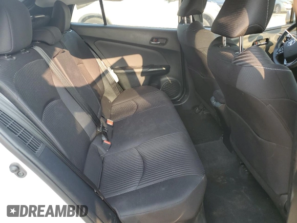 2021 Toyota Prius LE with VIN JTDKAMFP3M3175140, listed as a Copart auction lot 59325875 with 34,798 mi miles and Salvage title. Bid and sale history available at DreamBid. Image 10.