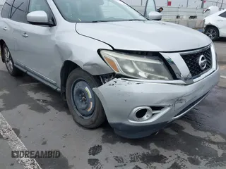2014 Nissan Pathfinder SL with VIN 5N1AR2MN6EC726507, listed as a IAAI auction lot 42444733 with 136,280 mi miles and . Bid and sale history available at DreamBid. Image 6.