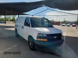 2019 Chevrolet Express Cargo with VIN 1GCWGAFG2K1328176, listed as a IAAI auction lot 42621284 with 97,123 mi miles and . Bid and sale history available at DreamBid. Image 24.