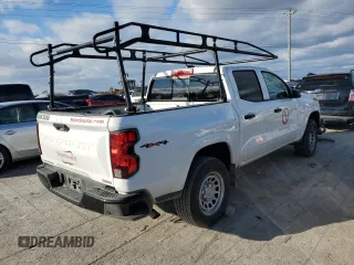 2023 Chevrolet Colorado 4WD Work Truck with VIN 1GCGTBEC3P1193575, listed as a Copart auction lot 81364374 with 31,067 mi miles and Salvage title. Bid and sale history available at DreamBid. Image 3.