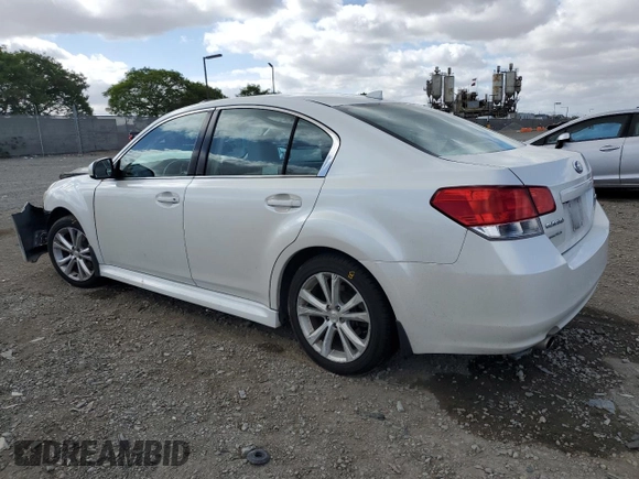 2013 Subaru Legacy Limited with VIN 4S3BMBP60D3033202, listed as a Copart auction lot 56413835 with 131,161 mi miles and Salvage title. Bid and sale history available at DreamBid. Image 2.