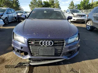 2014 Audi S7 Prestige with VIN WAUW2AFC2EN095373, listed as a Copart auction lot 60253834 with 104,657 mi miles and Clean Title. Bid and sale history available at carsss.com. Image 5.