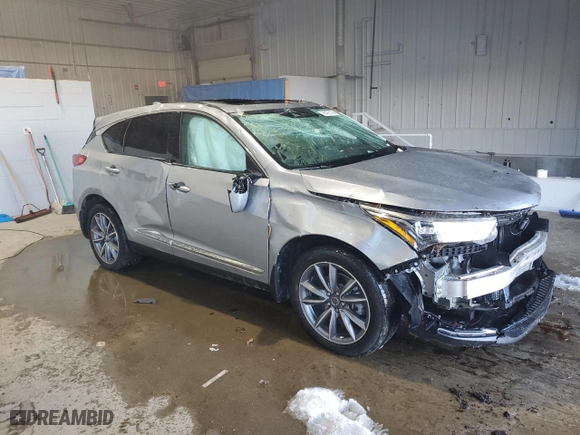 2019 Acura RDX w/Technology Pkg with VIN 5J8TC1H54KL018224, listed as a Copart auction lot 86493124 with 26,160 mi miles and Salvage Title. Bid and sale history available at carsss.com. Image 4.