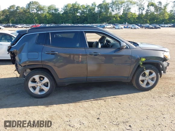2018 Jeep Compass Latitude z VIN 3C4NJDBB7JT400246, wystawiony jako IAAI lot #42515966 z przebiegiem 39 094 mil mil oraz . Historia ofert i sprzedaży dostępna na DreamBid. Obrazek 13.