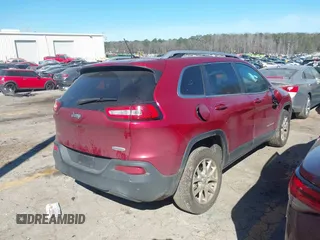 2017 Jeep Cherokee Latitude with VIN 1C4PJLCB2HW607682, listed as a IAAI auction lot 41698412 with 136,562 mi miles and . Bid and sale history available at DreamBid. Image 4.