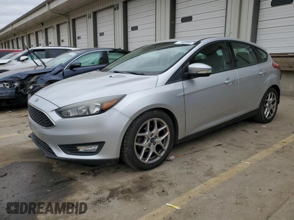 2015 Ford Focus SE with VIN 1FADP3K27FL283023, listed as a Copart auction lot 48366575 with 138,775 mi miles and Salvage Title. Bid and sale history available at carsss.com. Image 1.