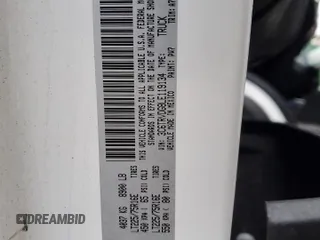 2020 Ram ProMaster Cargo with VIN 3C6TRVDG8LE119134, listed as a Copart auction lot 84068744 with 99,282 mi miles and Salvage Title. Bid and sale history available at carsss.com. Image 12.