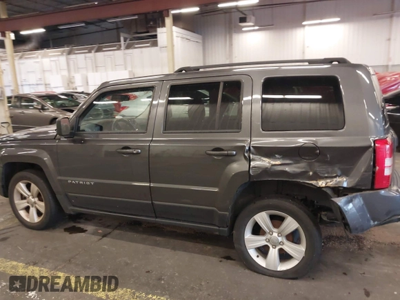 2017 Jeep Patriot High Altitude with VIN 1C4NJPFA1HD136671, listed as a IAAI auction lot 40892616 with 64,852 mi miles and . Bid and sale history available at carsss.com. Image 14.