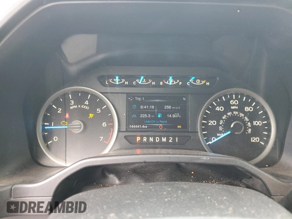2016 Ford F-150 XLT with VIN 1FTEW1EG6GKF85326, listed as a Copart auction lot 46695255 with 144,441 mi miles and Salvage Title. Bid and sale history available at carsss.com. Image 9.