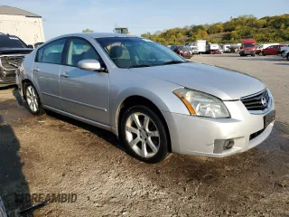2007 Nissan Maxima 3.5 SE with VIN 1N4BA41E47C858805, listed as a Copart auction lot 71289524 with 159,722 mi miles and Salvage Title. Bid and sale history available at carsss.com. Image 4.