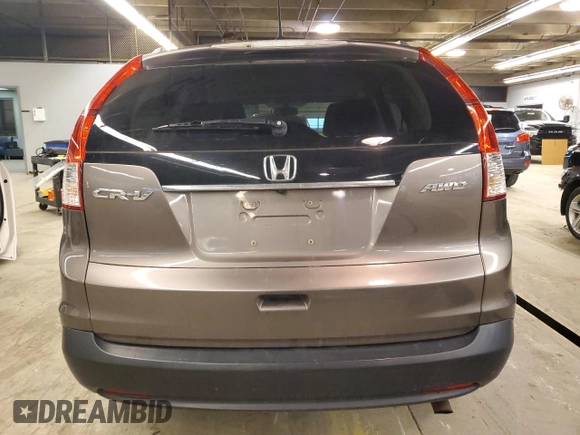 2013 Honda CR-V EX-L with VIN 5J6RM4H79DL017303, listed as a Copart auction lot 43832915 with 267,617 mi miles and Salvage Title. Bid and sale history available at carsss.com. Image 6.
