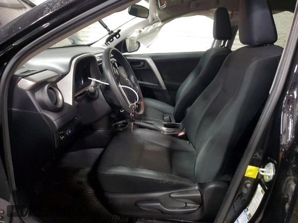 2017 Toyota RAV4 LE with VIN 2T3BFREV3HW617738, listed as a Copart auction lot 58712515 with 117,310 mi miles and Salvage title. Bid and sale history available at DreamBid. Image 7.