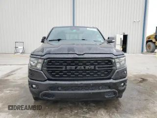 2022 Ram 1500 Big Horn with VIN 1C6RREMT9NN265838, listed as a Copart auction lot 88808215 with 88,050 mi miles and Salvage Title. Bid and sale history available at carsss.com. Image 5.
