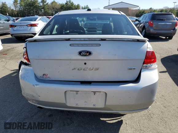 2008 Ford Focus SE with VIN 1FAHP35N48W146114, listed as a Copart auction lot 53609455 with 260,873 mi miles and Salvage Title. Bid and sale history available at carsss.com. Image 6.