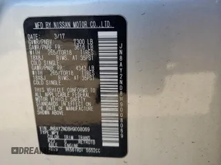 2017 Nissan Armada SV with VIN JN8AY2ND8H9008069, listed as a Copart auction lot 80265754 with 137,009 mi miles and Salvage Title. Bid and sale history available at carsss.com. Image 14.