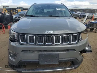 2020 Jeep Compass Limited with VIN 3C4NJCCB9LT170785, listed as a Copart auction lot 53403655 with 55,763 mi miles and Clean Title. Bid and sale history available at carsss.com. Image 5.