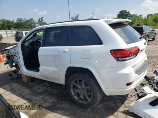 2021 Jeep Grand Cherokee Limited with VIN 1C4RJFBG1MC676253, listed as a Copart auction lot 60130405 with 24,150 mi miles and Salvage title. Bid and sale history available at DreamBid. Image 2.