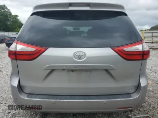 2016 Toyota Sienna XLE with VIN 5TDYK3DC8GS707910, listed as a Copart auction lot 58418535 with 161,527 mi miles and Salvage title. Bid and sale history available at DreamBid. Image 6.