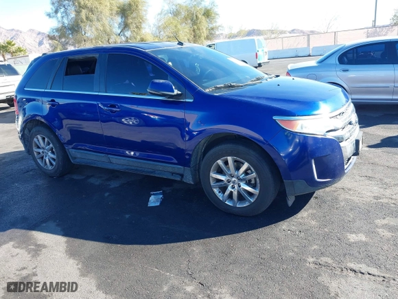 2013 Ford Edge Limited with VIN 2FMDK3K98DBA64358, listed as a IAAI auction lot 41573506 with 170,205 mi miles. Bid and sale history available at carsss.com. Image 1.