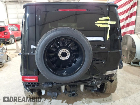 2023 Mercedes-Benz G 550 with VIN W1NYC6BJXPX490007, listed as a Copart auction lot 49424904 with 526 mi miles and Salvage Title. Bid and sale history available at DreamBid. Image 6.