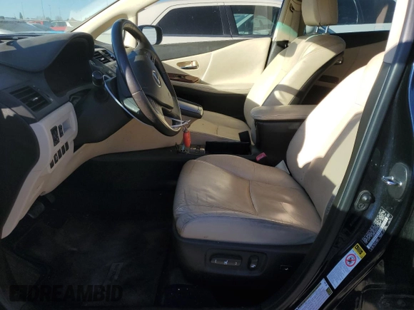 2010 Lexus HS 250h with VIN JTHBB1BA2A2005333, listed as a Copart auction lot 88473215 with 212,186 mi miles and Salvage Title. Bid and sale history available at DreamBid. Image 7.