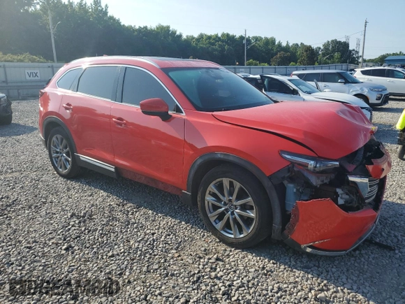 2018 Mazda CX-9 Grand Touring with VIN JM3TCBDY8J0200018, listed as a Copart auction lot 60152915 with 82,144 mi miles and Salvage title. Bid and sale history available at DreamBid. Image 4.