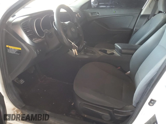 2015 Kia Optima LX with VIN KNAGM4A76F5589487, listed as a Copart auction lot 57791005 with 171,780 mi miles and Salvage title. Bid and sale history available at DreamBid. Image 7.
