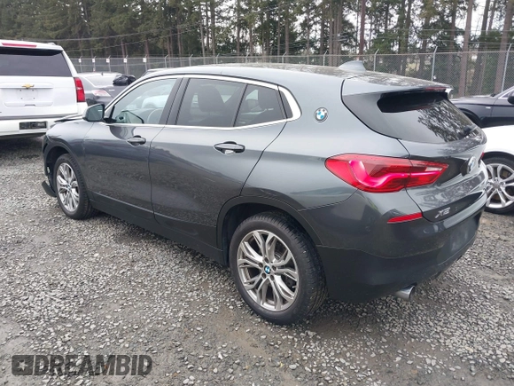 2018 BMW X2 xDrive28i with VIN WBXYJ5C37JEF74740, listed as a IAAI auction lot 41818174 with 74,155 mi miles. Bid and sale history available at carsss.com. Image 3.