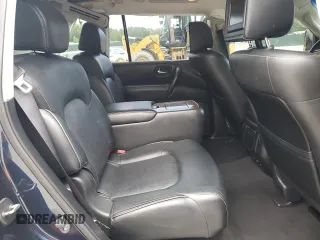 2016 Infiniti QX80 with VIN JN8AZ2NF9G9610685, listed as a Copart auction lot 57154685 with 94,176 mi miles and Salvage title. Bid and sale history available at DreamBid. Image 11.