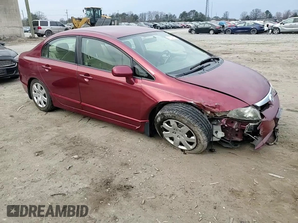 2007 Honda Civic Sdn LX with VIN 1HGFA165X7L120334, listed as a Copart auction lot 47234225 with 74,383 mi miles and Salvage Title. Bid and sale history available at carsss.com. Image 10.