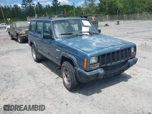 1998 Jeep Cherokee Sport with VIN 1J4FT68S6WL272337, listed as a IAAI auction lot 42147195 with 302,764 mi miles. Bid and sale history available at carsss.com. Image 1.