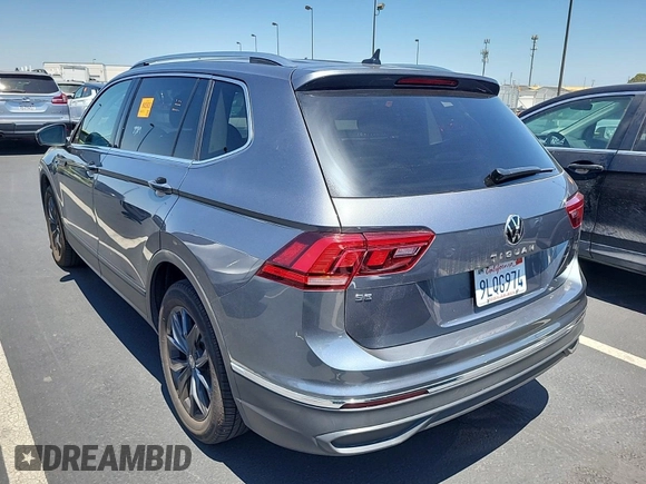 2024 Volkswagen Tiguan SE with VIN 3VV3B7AX8RM107014, listed as a IAAI auction lot 42734341 with 27,789 mi miles and . Bid and sale history available at DreamBid. Image 21.