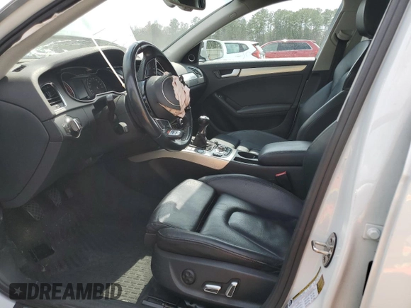 2014 Audi A4 2.0T Premium Plus with VIN WAUHFAFL3EA143726, listed as a Copart auction lot 48666155 with 107,300 mi miles and Salvage Title. Bid and sale history available at carsss.com. Image 7.