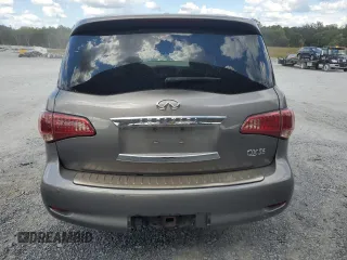 2011 Infiniti QX56 7-passenger with VIN JN8AZ2NE9B9003346, listed as a Copart auction lot 71543784 with 139,382 mi miles and Salvage Title. Bid and sale history available at carsss.com. Image 6.