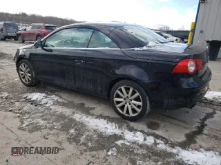 2007 Volkswagen Eos 2.0T with VIN WVWFA71F67V037800, listed as a Copart auction lot 83489074 with 114,727 mi miles and Salvage Title. Bid and sale history available at DreamBid. Image 2.