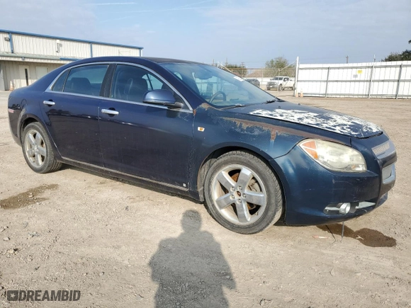 2008 Chevrolet Malibu LTZ with VIN 1G1ZK57B88F263893, listed as a Copart auction lot 43252265 with 138,539 mi miles and Salvage Title. Bid and sale history available at carsss.com. Image 4.