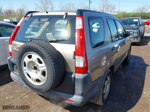 2006 Honda CR-V LX with VIN SHSRD68516U404121, listed as a IAAI auction lot 41981673 with 229,028 mi miles. Bid and sale history available at carsss.com. Image 4.