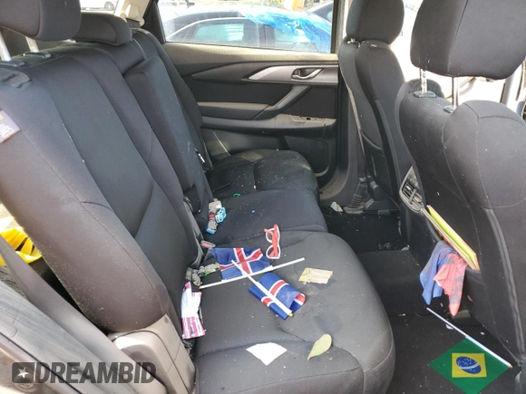 2021 Mazda CX-9 Sport with VIN JM3TCBBY3M0527756, listed as a Copart auction lot 68414324 with Not Provided miles and Salvage Title. Bid and sale history available at DreamBid. Image 12.