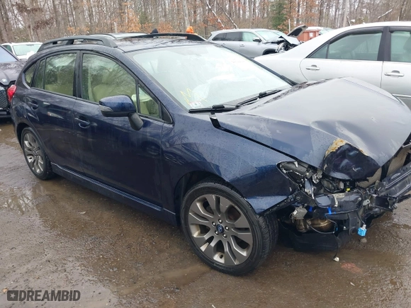 2016 Subaru Impreza Wagon 2.0i Sport Premium with VIN JF1GPAP65GH258218, listed as a IAAI auction lot 41544298 with 103,844 mi miles. Bid and sale history available at carsss.com. Image 1.