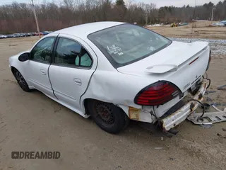 2005 Pontiac Grand Am SE with VIN 1G2NE52EX5M221381, listed as a IAAI auction lot 41677077 with 101,101 mi miles. Bid and sale history available at carsss.com. Image 3.