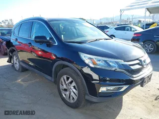 2015 Honda CR-V EX-L with VIN 2HKRM3H78FH506556, listed as a IAAI auction lot 41943492 with 100,405 mi miles. Bid and sale history available at carsss.com. Image 1.