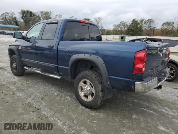 2007 Dodge Ram 2500 SLT with VIN 1D7KS28D67J589720, listed as a Copart auction lot 79232384 with 221,207 mi miles and Salvage Title. Bid and sale history available at carsss.com. Image 2.
