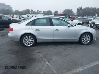 2012 Audi A4 2.0T Premium with VIN WAUAFAFL2CN020314, listed as a IAAI auction lot 41217923 with 36,954 mi miles. Bid and sale history available at carsss.com. Image 13.
