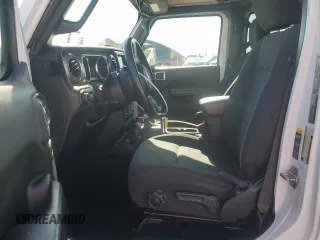 2021 Jeep Wrangler Unlimited Willys с VIN 1C4HJXDG4MW636293, выставлен на аукционе Copart как лот 44272675 с пробегом 34 480 миль миль и Списание • Salvage title. История ставок и продаж доступна на DreamBid. Изображение 7.