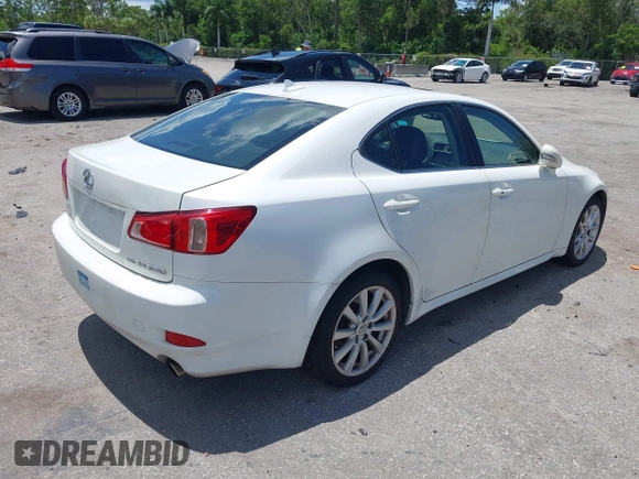 2012 Lexus IS 250 with VIN JTHCF5C25C5057872, listed as a IAAI auction lot 42591321 with 148,672 mi miles and . Bid and sale history available at DreamBid. Image 4.