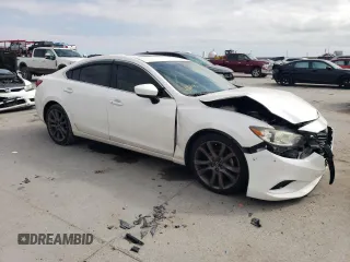 2017 Mazda 6 Touring with VIN JM1GL1V56H1148949, listed as a Copart auction lot 42053225 with 71,546 mi miles and Salvage Title. Bid and sale history available at DreamBid. Image 4.
