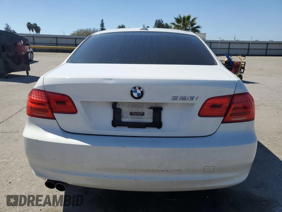 2012 BMW 3 Series 328i with VIN WBAKE5C56CJ106060, listed as a Copart auction lot 49061505 with 81,011 mi miles and Salvage Title. Bid and sale history available at carsss.com. Image 6.