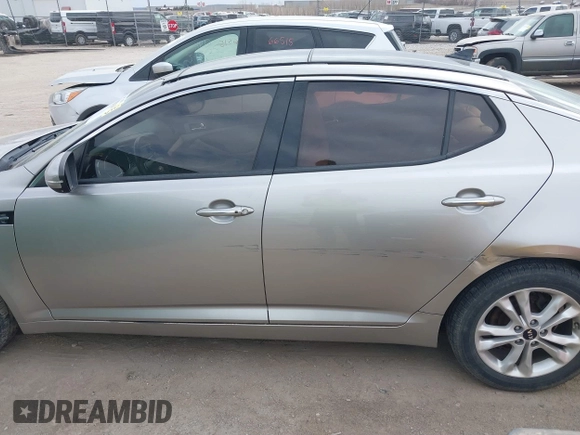 2011 Kia Optima EX with VIN KNAGN4A75B5046848, listed as a IAAI auction lot 41882138 with 81,800 mi miles and . Bid and sale history available at carsss.com. Image 14.