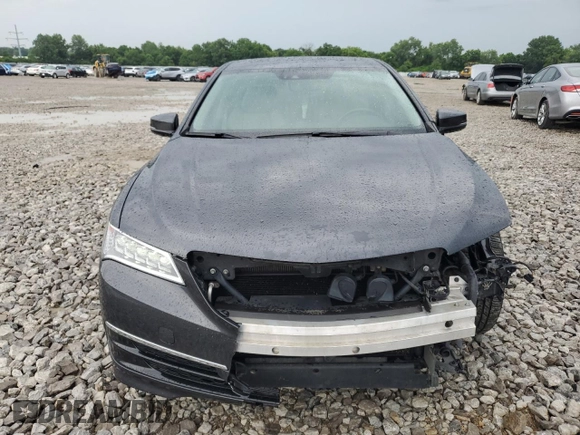 2015 Acura TLX Technology with VIN 19UUB2F50FA022336, listed as a Copart auction lot 63261685 with 86,465 mi miles and Salvage title. Bid and sale history available at DreamBid. Image 5.