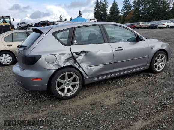 2006 Mazda 3 s with VIN JM1BK143961411266, listed as a Copart auction lot 78256744 with 128,902 mi miles and Salvage Title. Bid and sale history available at carsss.com. Image 3.